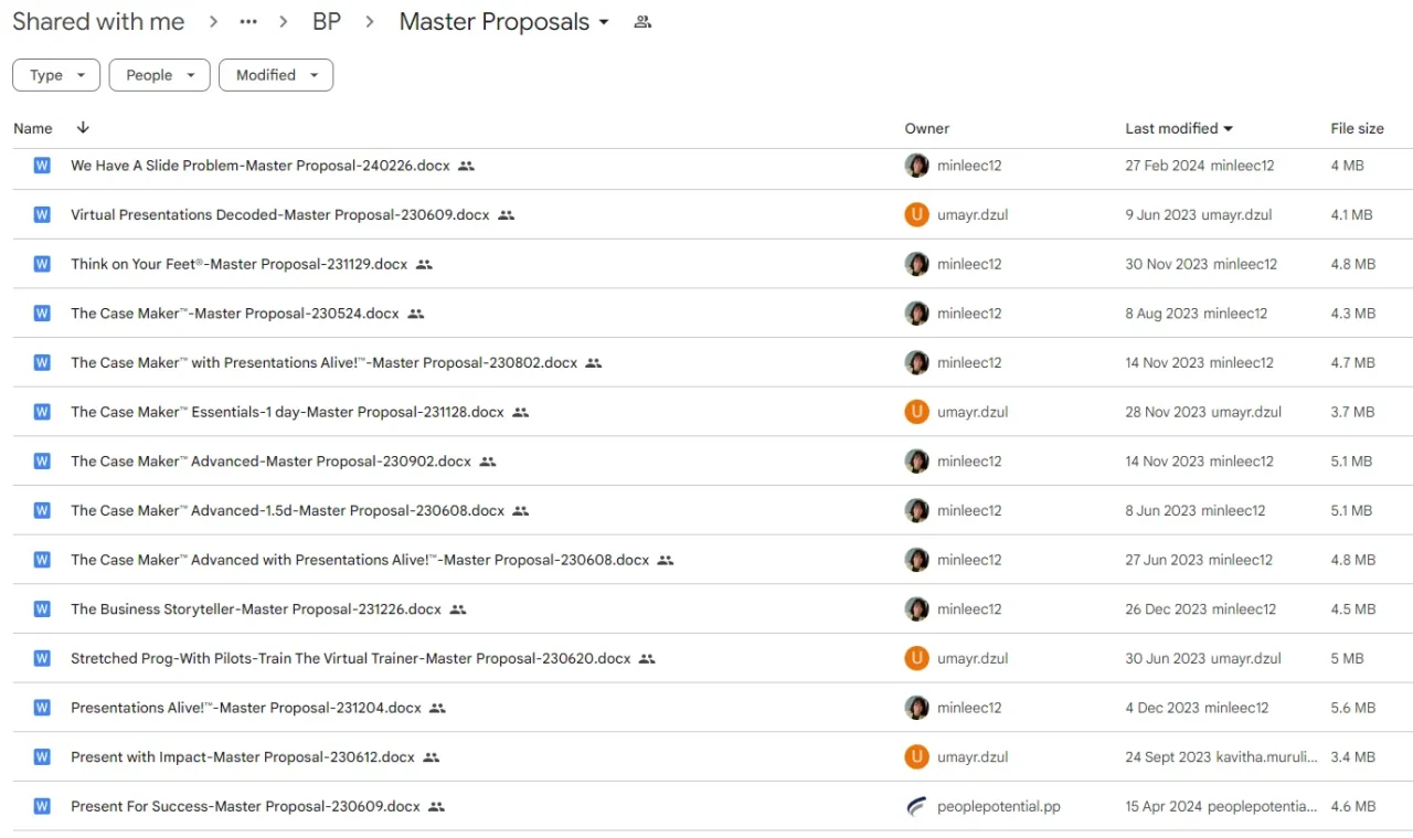 proposal generator