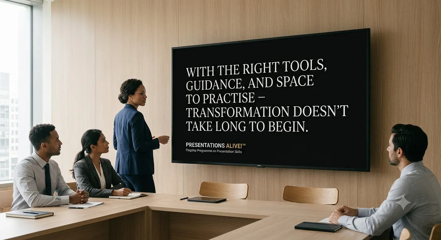 The Class That Make Presentations Come Alive
