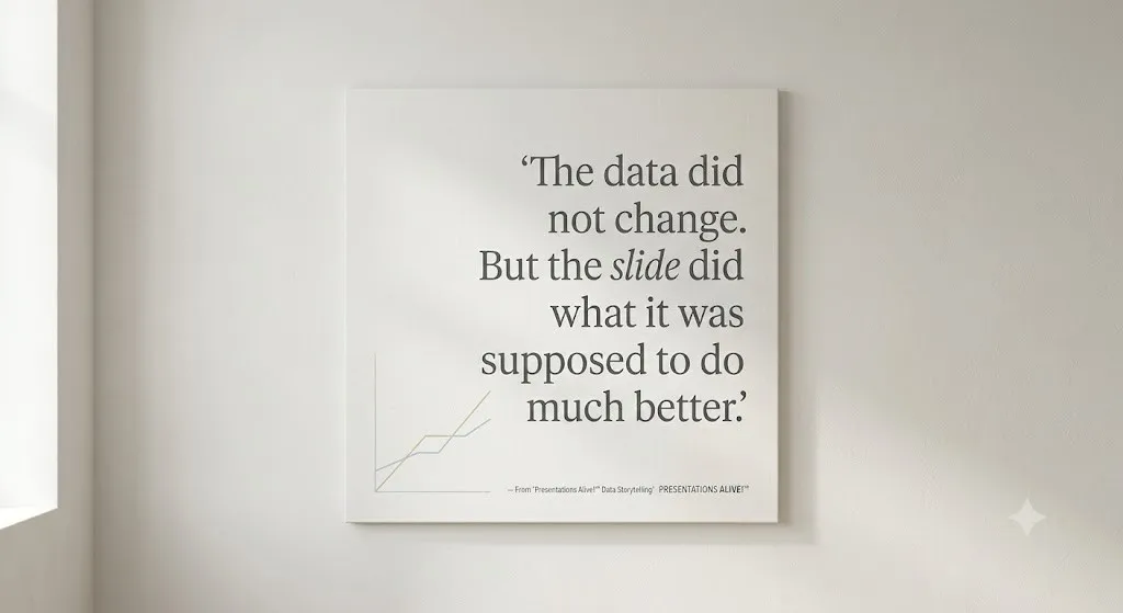 Data Doesn’t Speak. You Make It Speak.